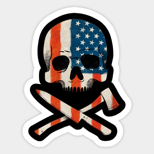 American Psycho Sticker by wharton